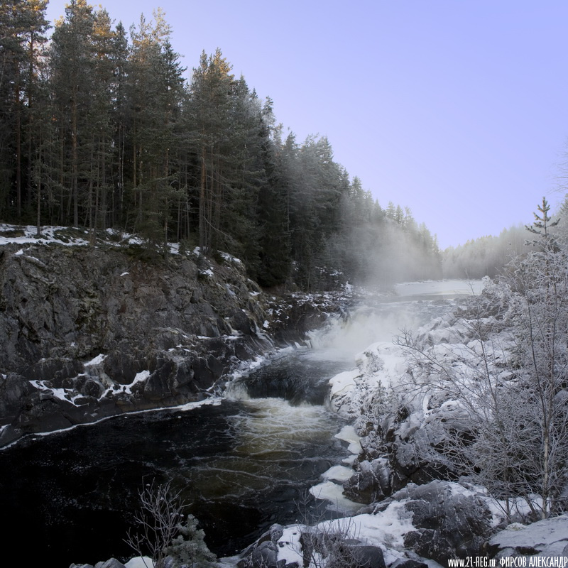 Водопад Кивач